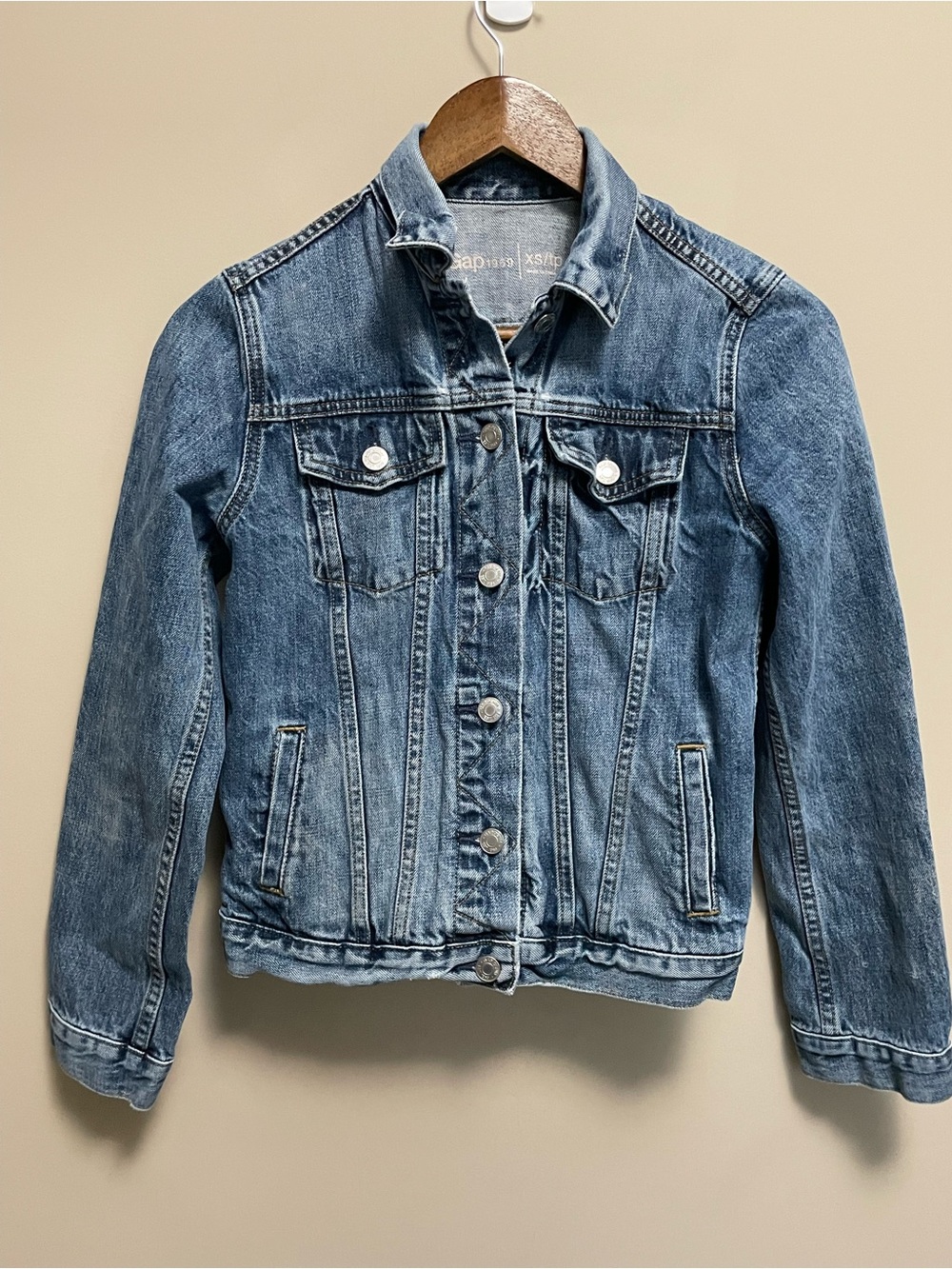 Gap 1969 Mid Wash Denim Jean Jacket Women’s XS